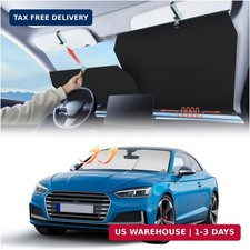 2026 Auto Retractable Sun Shade for Car Windshield - Adjustable Automatic Front