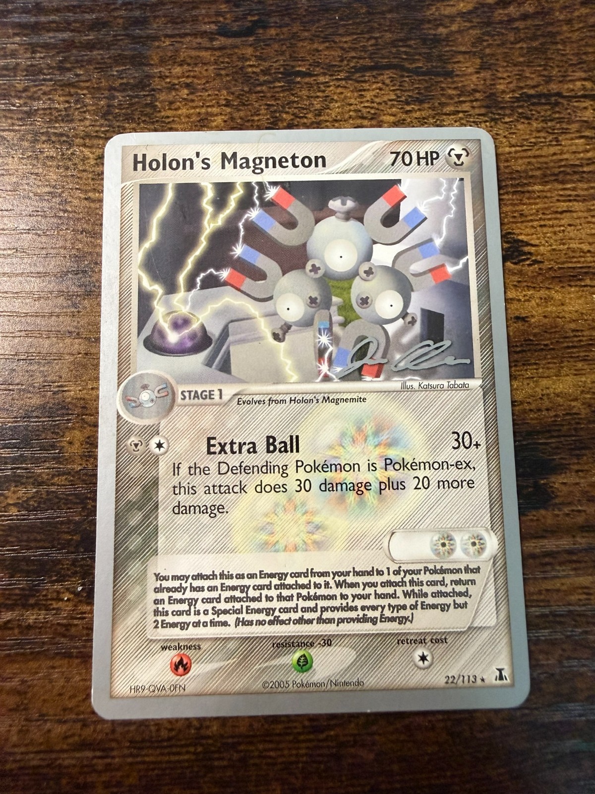 Holon’s Magneton Pokemon Card World Championships 2006 22/113