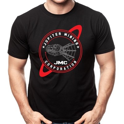 Red Dwarf Ship Schematic Red/White Logo Shirt
