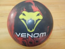NIB 12 Motiv Lethal Venom Bowling Ball - 12.3/2.6" Pin/1.40oz TW