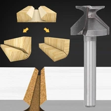 Arc Bending Integrated Router Bit 1/4 Inch Shank R8 Integrated Forming Milling