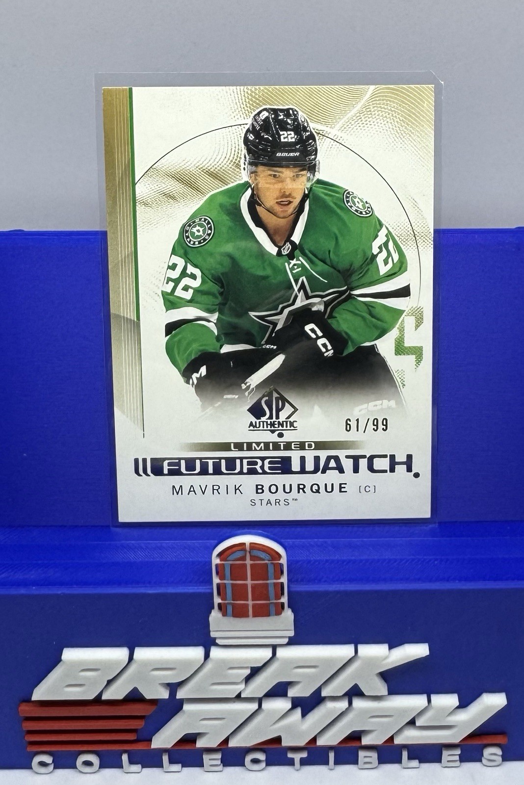 2024-25 Sp Authentic - Future Watch Mavrik Bourque #145 Limited Gold /99