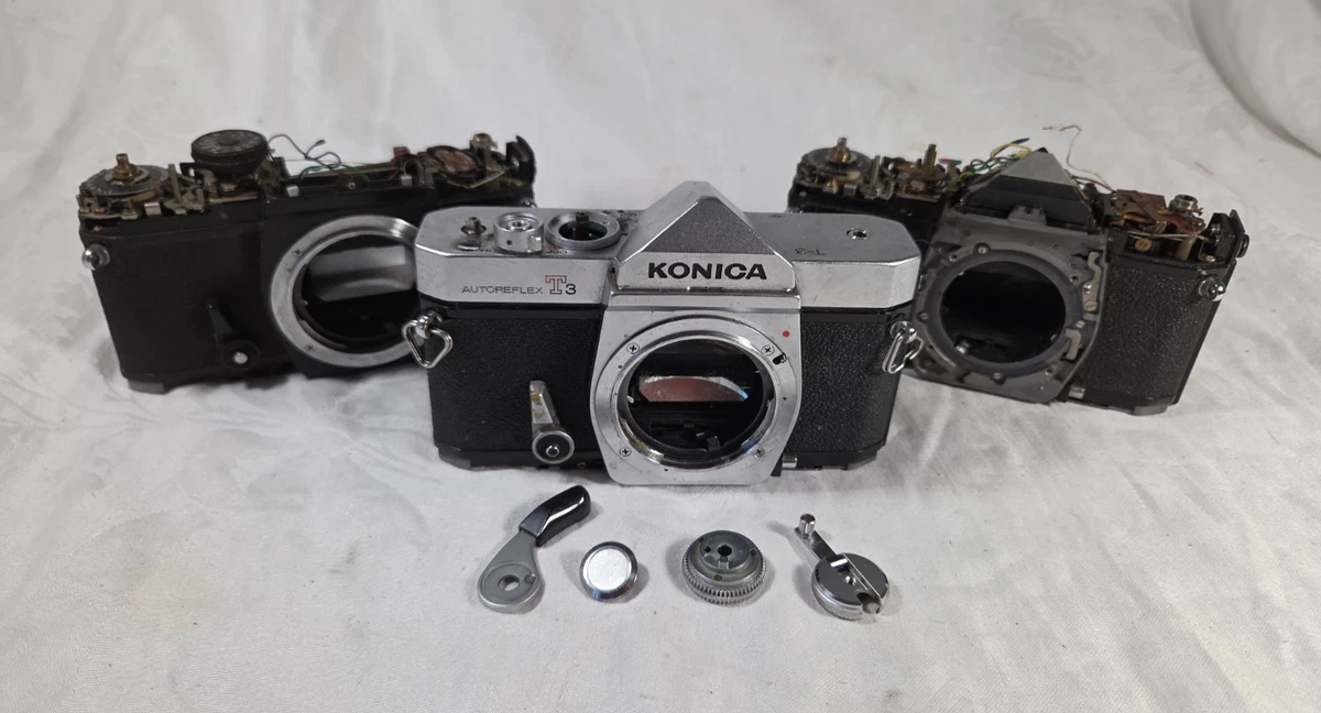 Preços baixos em Konica Minolta Konica Autoreflex T3 câmeras de