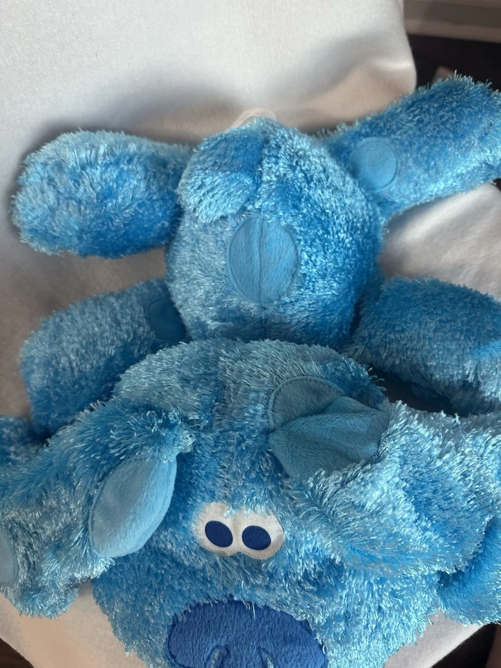 De colección Fisher-Price 2002 BLUE'S PICKS Grande 14" Peluche Perro Juguete Floppy Cuddle Pal Foto 2 de 4