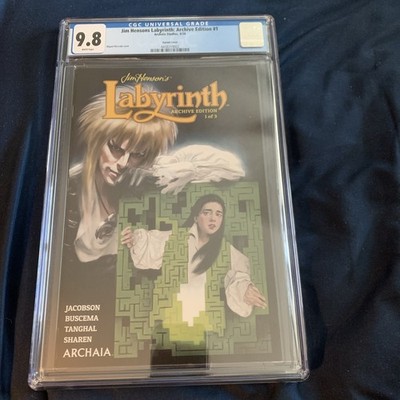 Jim Hensons Labyrinth Archive Edition #1 Variant 2024 CGC 9.8 Only 2 David Bowie