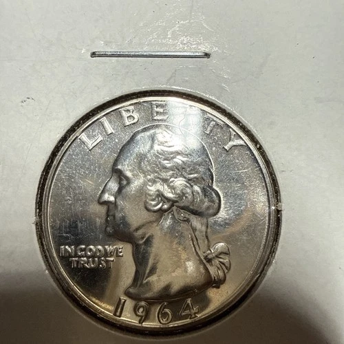1964 WASHINGTON SILVER QUARTER PROOF