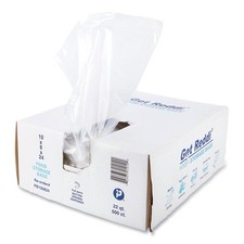 Inteplast Group PB100824 22-qt. 1 mil. 10" x 24" Food Bags - Clear 500/CT New