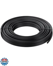 Pawfly 25 ft. 1/4" Drip Irrigation Tubing, Blank PE Distribution Tubing for D