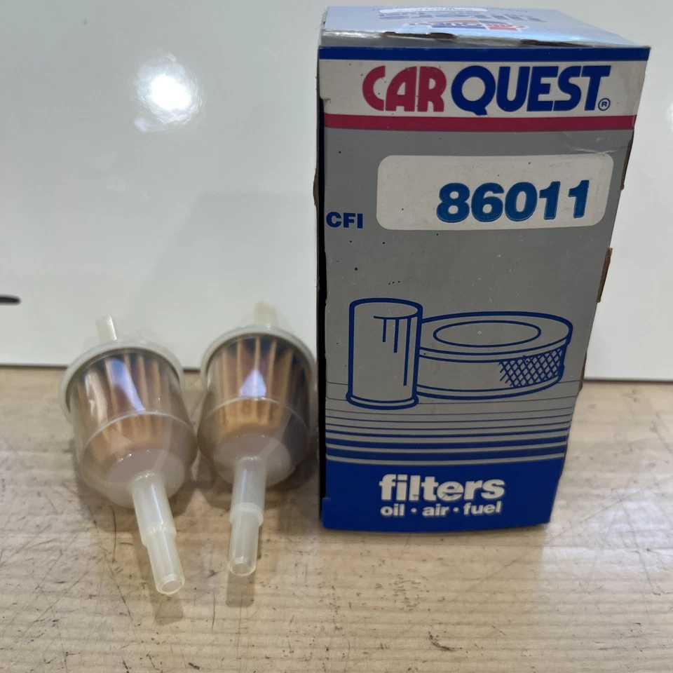 Filtro de combustible CARQUEST 86011 paquete de 2 Foto 2 de 3