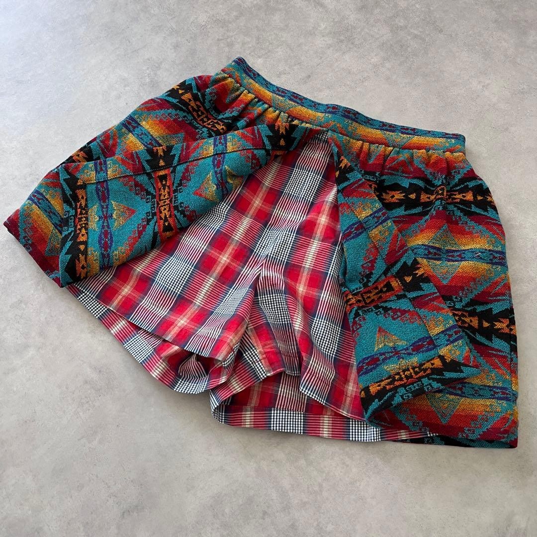 PENDLETON Opening Ceremony Native Pattern Wool Sk… - image 5