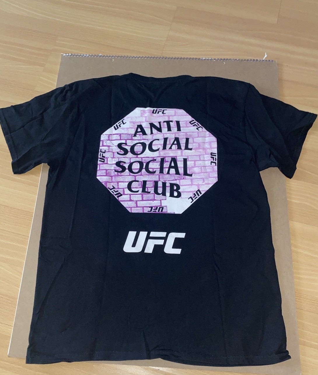 Anti Social Social Club “ASSC X UFC” Tee,  Size: Large ~ Great Condition (USED)