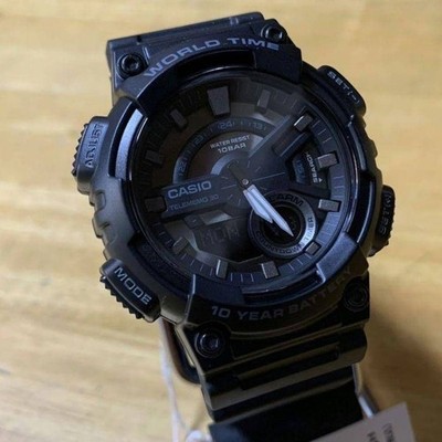 Casio AEQ-110W-1B Wristwatch Analog & Digital Quartz Mens