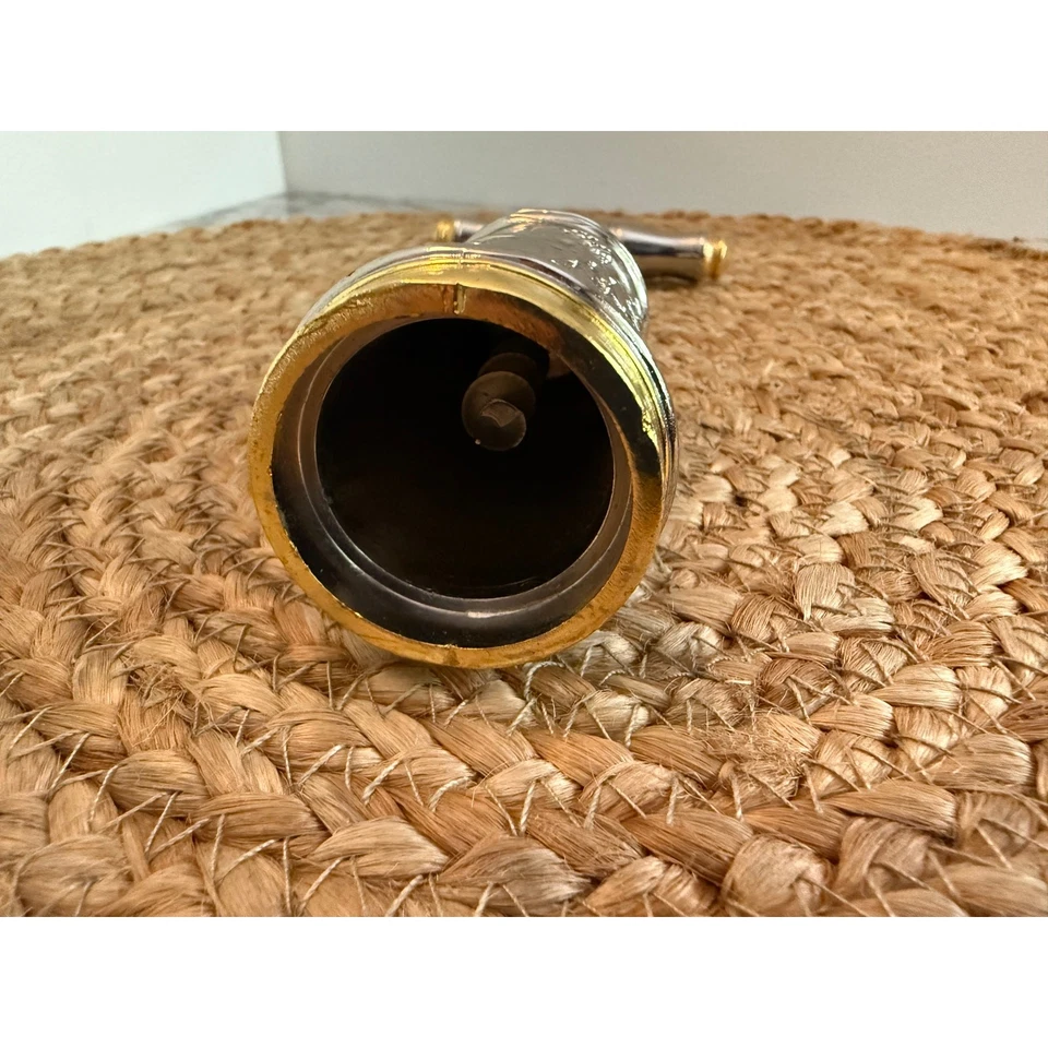 Vintage True Fabrications gold-toned and chrome bell style corkscrew - Image 4 of 4