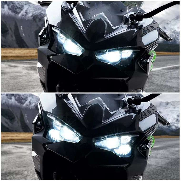 For Kawasaki Ninja ZX6R 2024 2025 ZX636 LED Headlight Assembly DRL