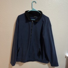 Blue Zip Up Jacket