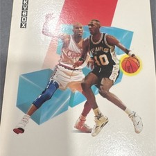 SkyBox 1991-92 Charles Smith Danny Manning #470 Los Angeles Clippers Card