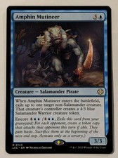 Amphin Mutineer Commander: the Lost Caverns of Ixalan - MTG RARE