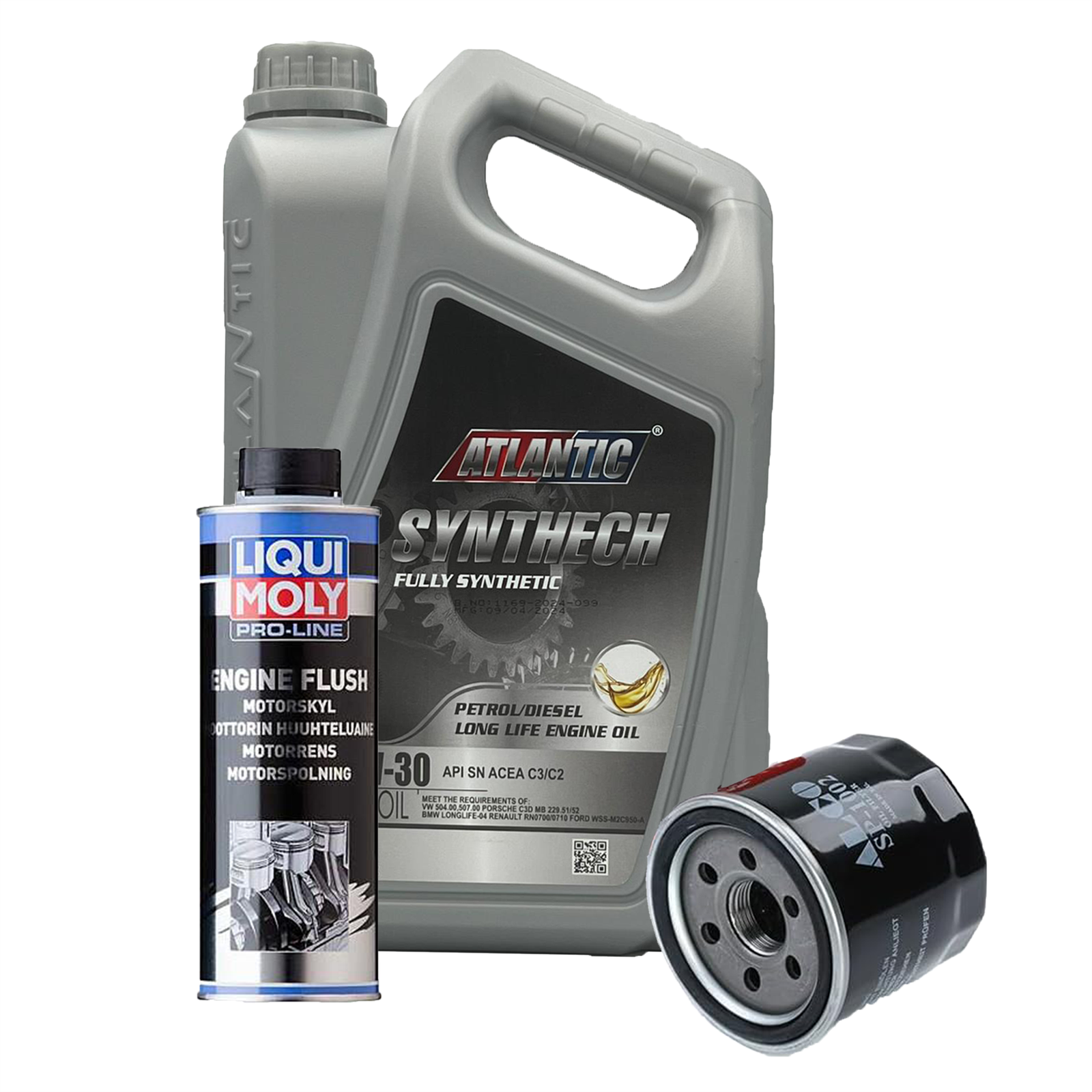 Service Kit for Smart Fortwo 451 Petrol, Coupe & Convertible (2007–2025, 1.0L)