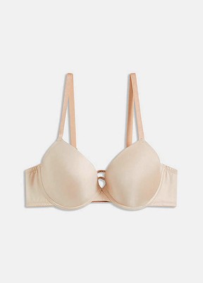 Schalen-BH mit Bügel Gr. (70) B Mattbeige Damen-Bra Oberteil Dessous Neu*