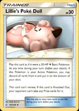 Pokemon Lillie's Poké Doll 197/236 Cosmic Eclipse Non-Holo 3 Card Lot