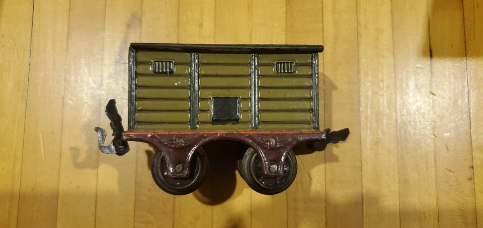 Marklin Prewar O Gauge Box Car w Free ship! - Image 2 of 4