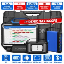 2026 Topdon Phoenix Max Scope Auto Scan Repair System Ecu Coding 41reset 2026 Topdon Phoenix Max Scope Auto Scan Repair System Ecu Coding 41reset