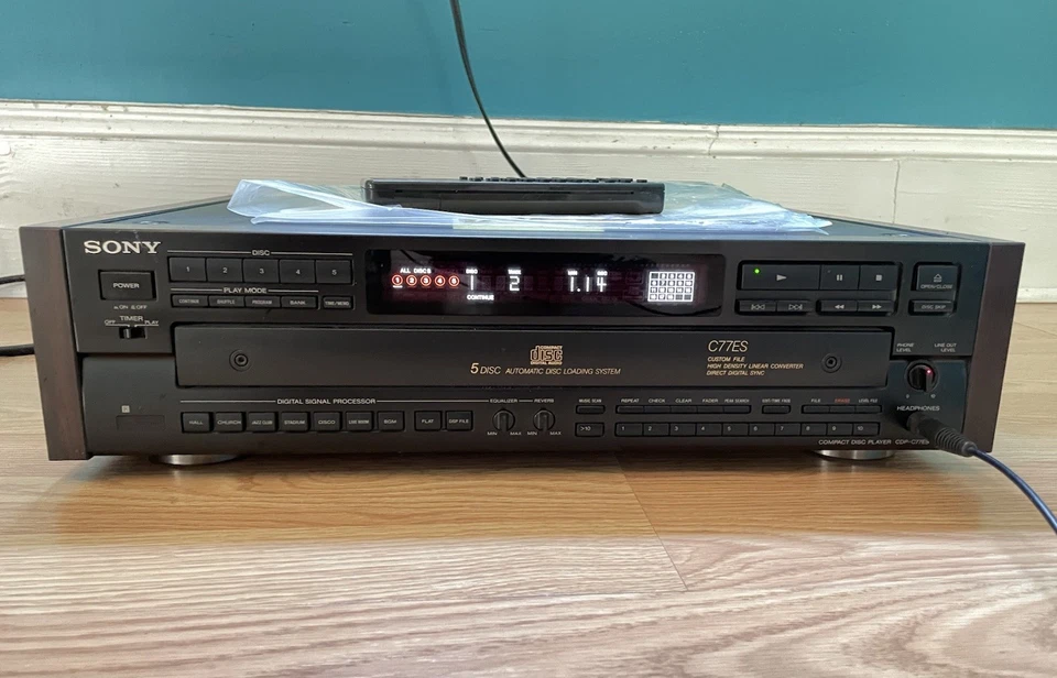 Sony CDP-C77ES 5 Disc CD Charger - Image 3 of 4