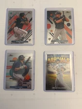 2025 Topps Finest - Drake Baldwin Lot of 4 Rookies RC Atlanta Braves