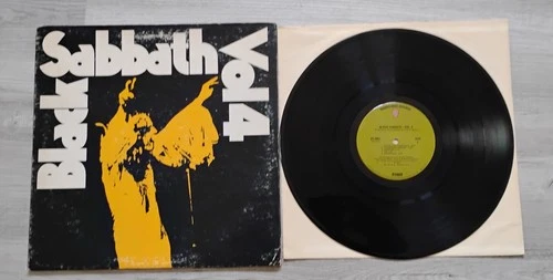 Black Sabbath Vol 4 Vinyl LP Green Label 1st Press 1972 BS 2602 Great Original