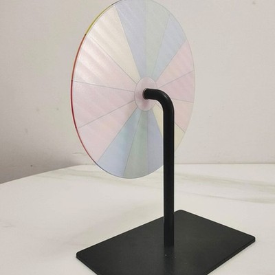 Erasable Fortune Wheel Lucky Draws Roulette Wheel Tabletop Prize Turntable