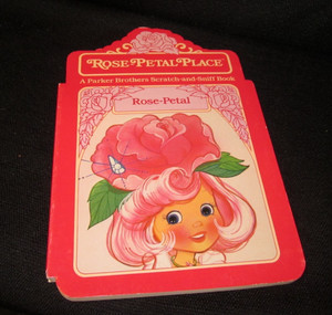 Rose-Petal Place "Rose-Petal" Scratch n Sniff Book Parker Brothers Vintage 1984