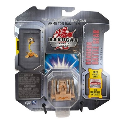 Bakugan Gundalian Invaders Battle Gear Chompixx Silver New NIP