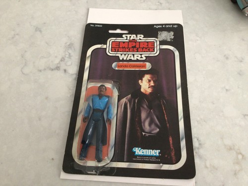 STAR WARS 1980 ESB EMPIRE STRIKES BACK MINT LANDO ON ORIG. OPENED 31 BACK CARD