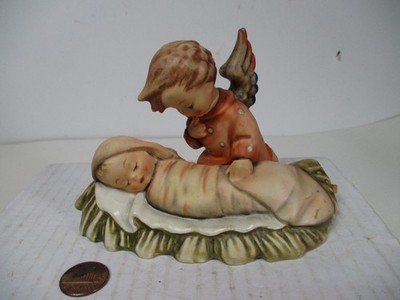 Vintage Germany Hummel Christmas Figure - Angelic Sleep