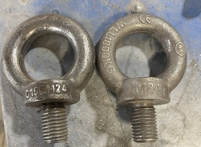 M24 Lifting Eye Bolts C15 M24 Model Heavy Duty 1800KG CE Marked Eye Bolt