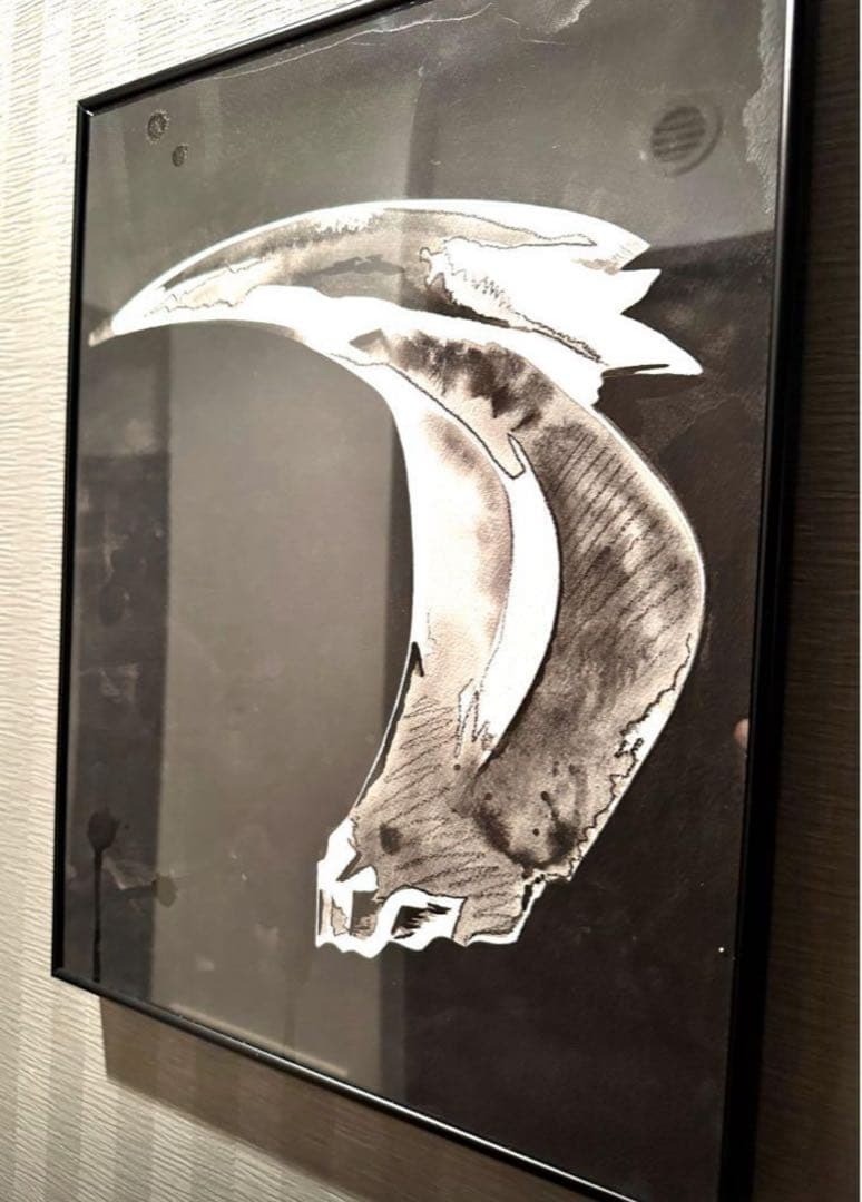 TIDE IDETATSUHIRO Original Watercolor Claw (crew) 2023 HENKYO Gallery Japan