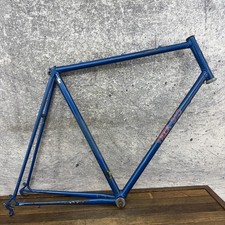 Vintage Trek 510 Road Bike Frame 61cm USA Blue Reynolds 501 Chromoly 700c 126mm