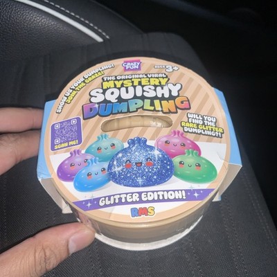 Crazy Fun Original Glitter Mystery Squishy Dumpling - Original RMS - Brandneu 