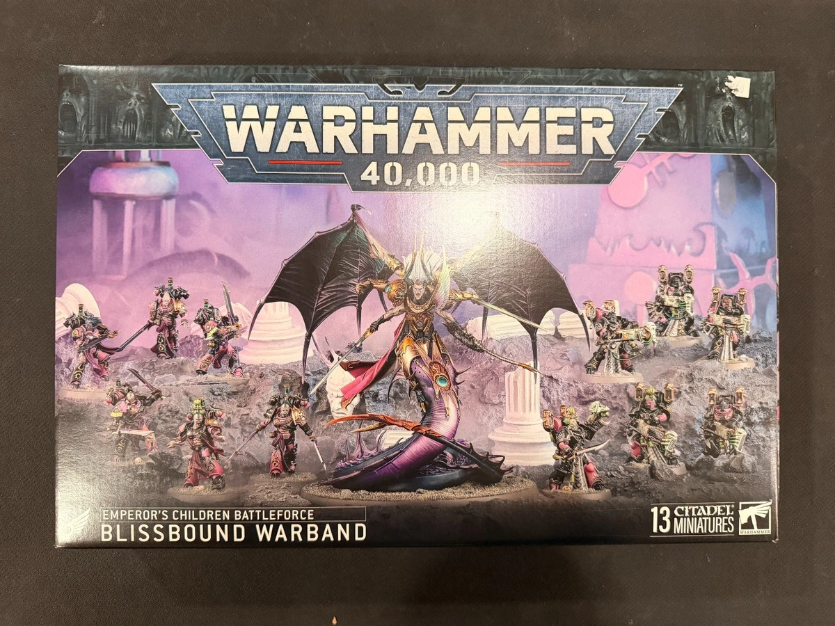 Warhammer 40k: Emperor's Children Blissbound Warband 2025