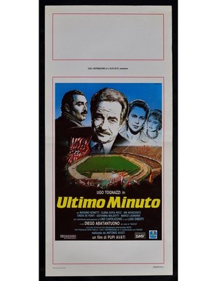 locandina ULTIMO MINUTO ugo tognazzi diego abatantuono pupi avati B338