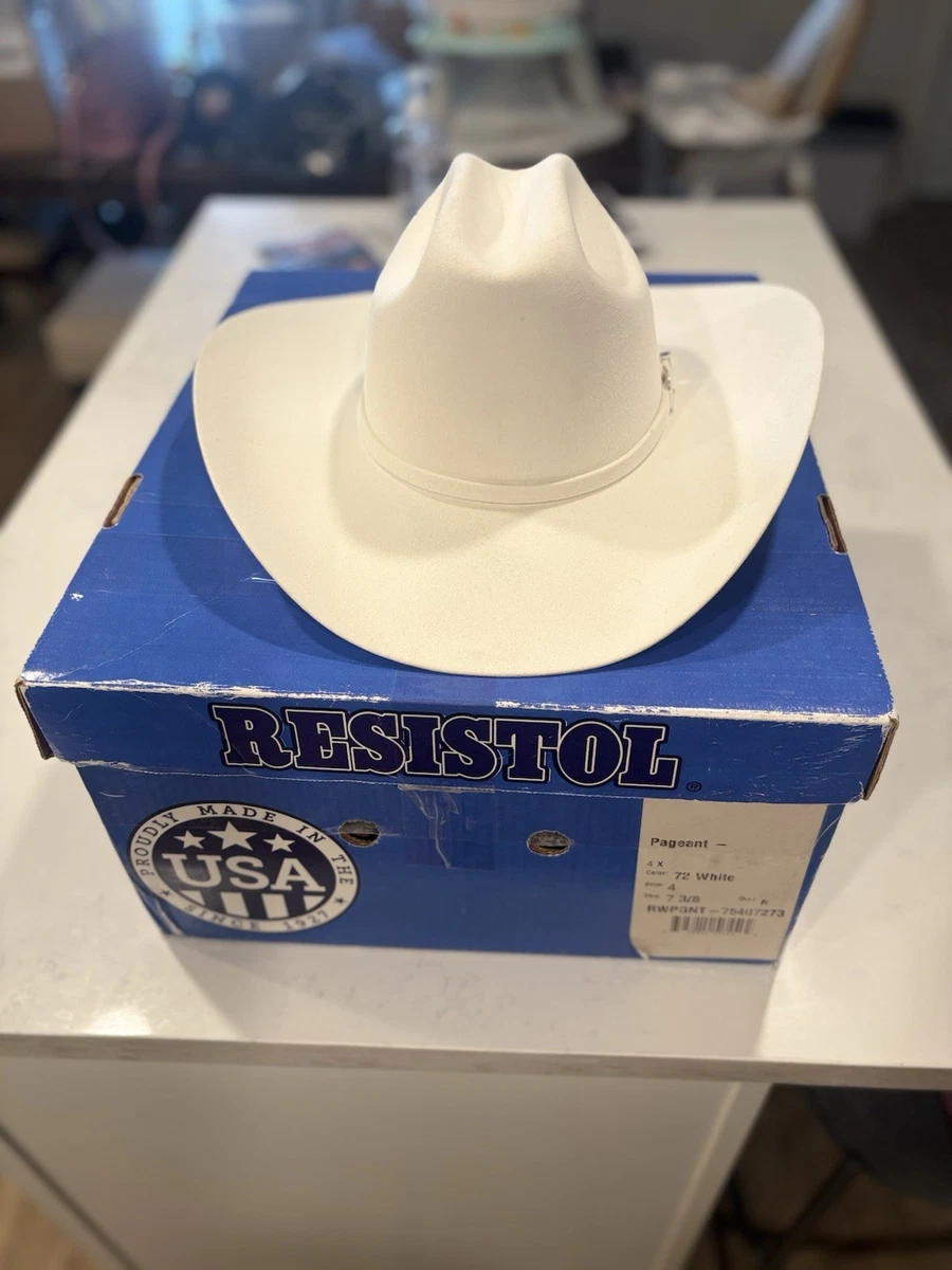 Resistol White Hats for Men for sale | eBay