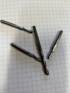 used carbide end mills