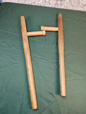 2 Martial Arts wood Tonfas 24” X 6”