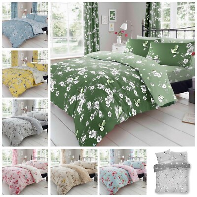 Birdie Blossom Blumenmuster Bettdecke Decke Bezug Sets Sommer Saison Bettwäsche Sets