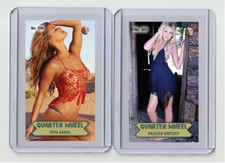 Nina Agdal rare MH Quarter Wheel #'d 1/3 Tobacco card no. 596