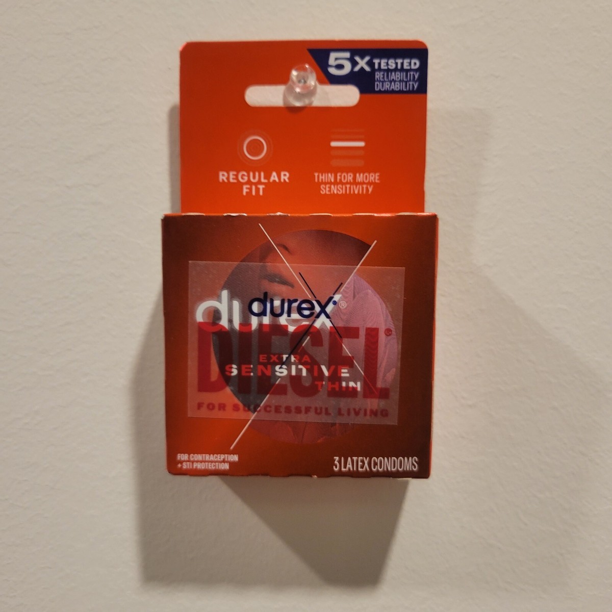 ky personal lubricant liquid reviews Durex Extra Sensitive Thin Regular Fit Condoms, 24 ct main image 1