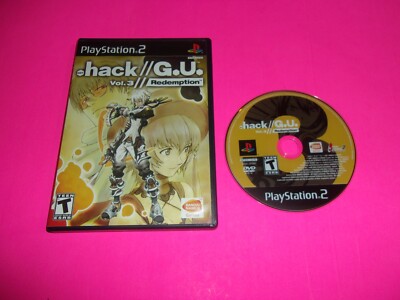 Sony PlayStation 2 PS2 Disc Case No Manual Tested .hack Redemption G.U.: Vol. 3