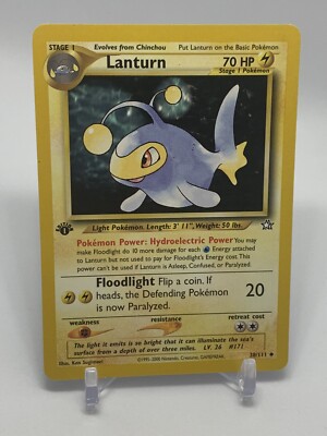 Pokemon Neo Genesis Uncommon Lanturn #38