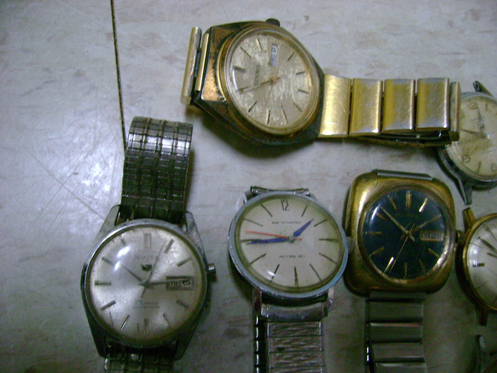 LOT 16 VINTAGE AUTOMATIC and WIND UP WATCHES eBay