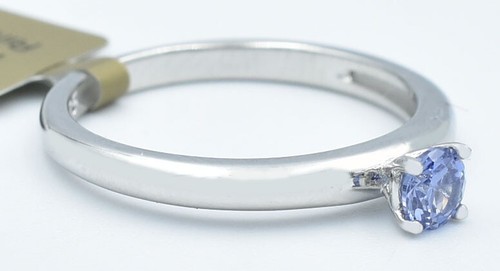 ANILLO AAA TANZANITA 0,35 quilates plata de ley 925 - nuevo con etiqueta - Imagen 4 de 4